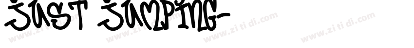 Just Jumping字体转换